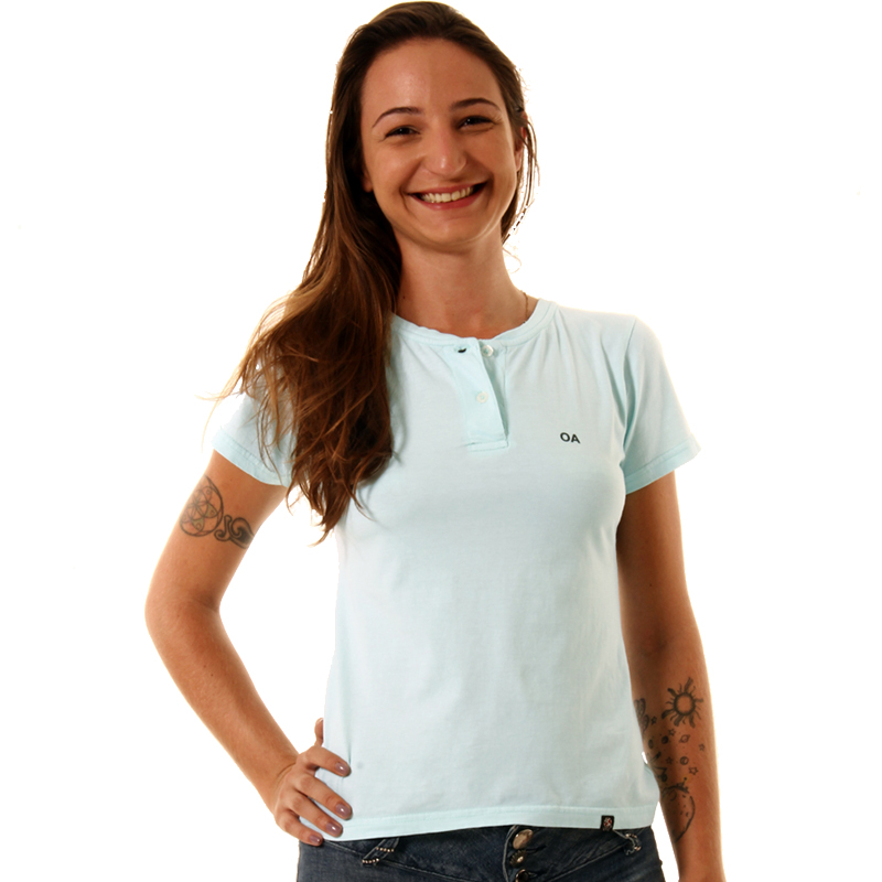 Camisa polo para uniforme feminino