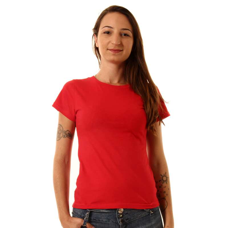 Camiseta para uniforme feminino